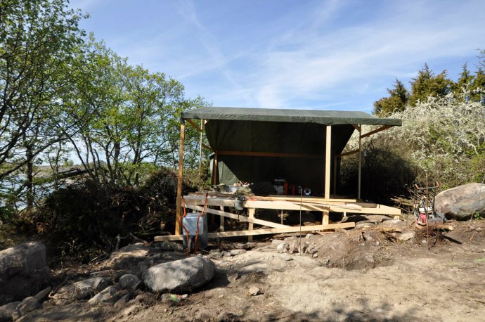 Eine Outdoorwerkstatt