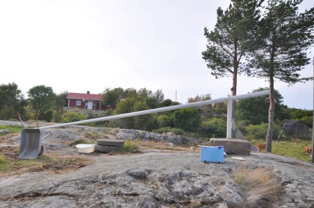 fahnenstange-erster-anstrich